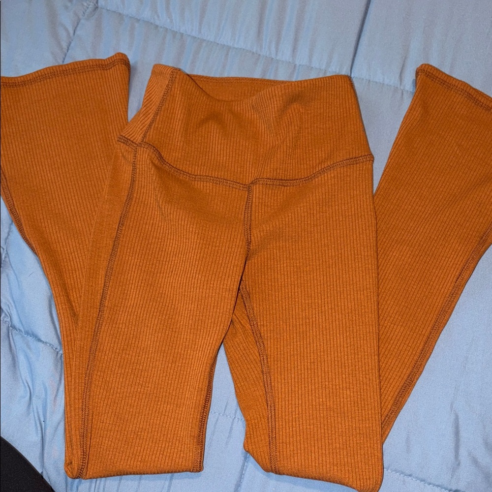 Vibrant Orange Kids Leggings